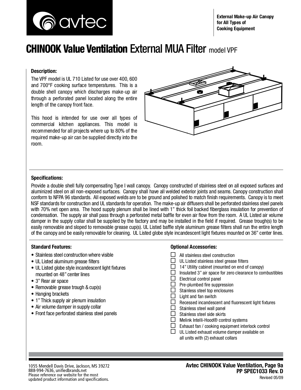 Avtec VPF User Manual