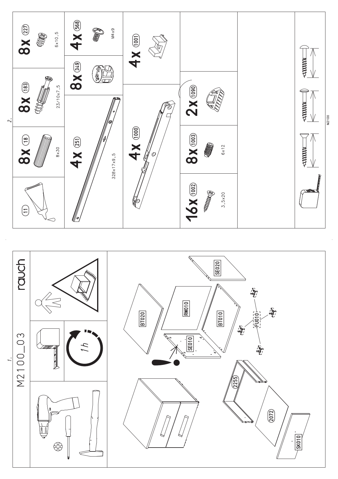 rauch M2100 Assembly instructions - ManualMachine.com