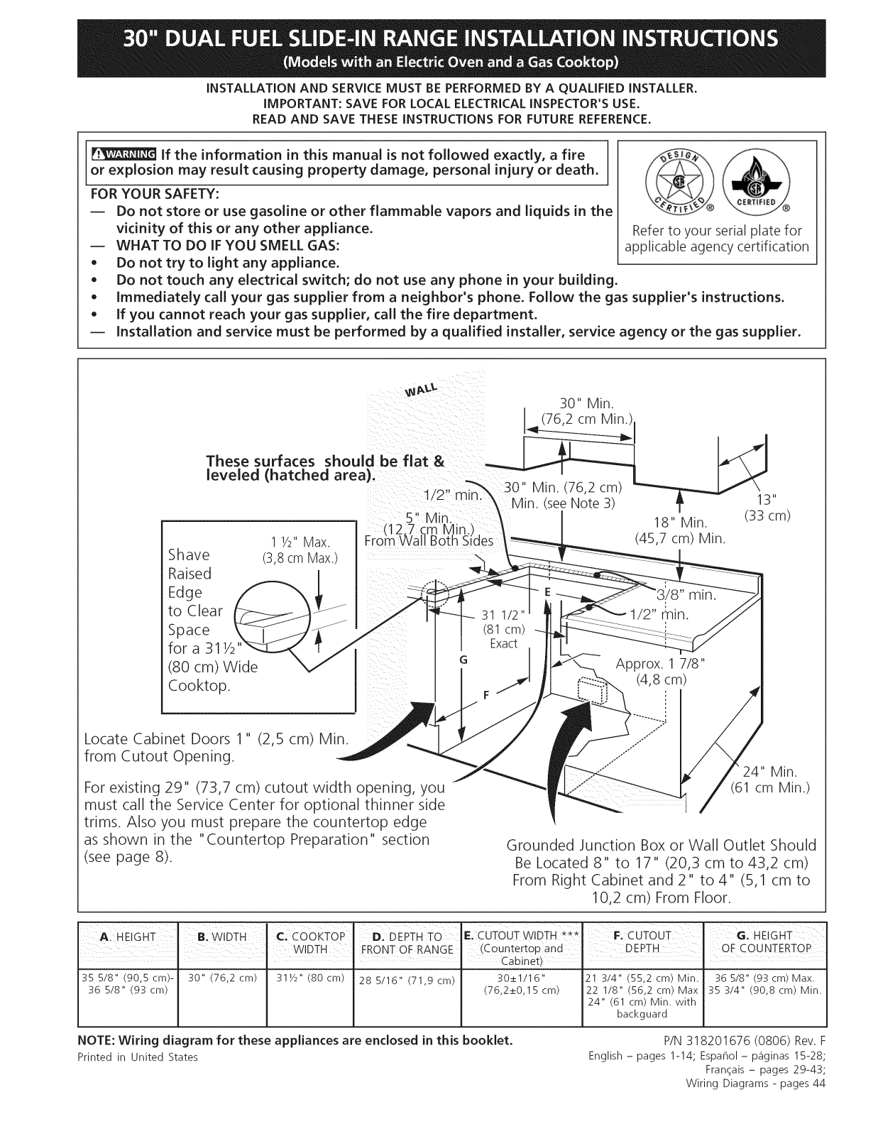 Electrolux EI30DS55JS1, EI30DS5CJS1, EW30DS65GB3, EW30DS65GB4, EW30DS65GB5 Installation Guide - ManualMachine.com