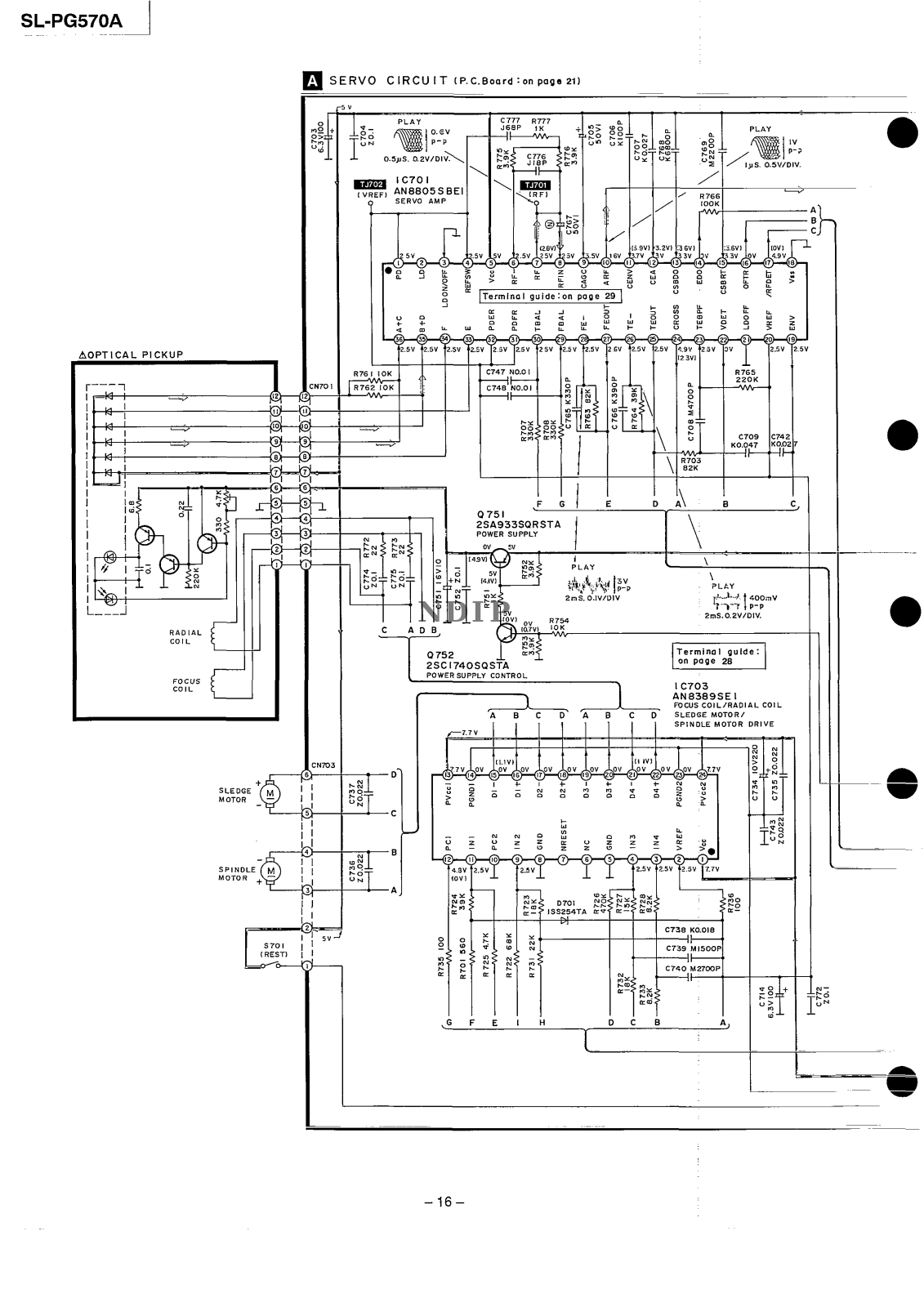 Technics SL-PG570A User Manual