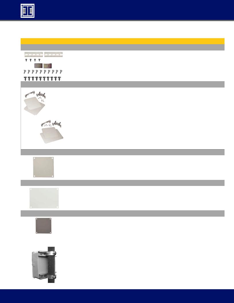 Integra IMPACT SERIES Accessories Catalog