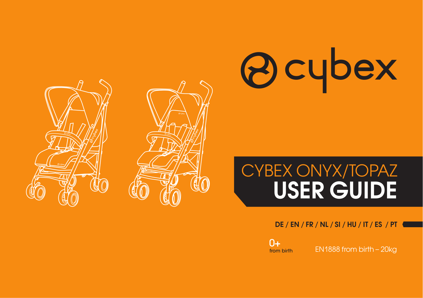 Cybex Onyx, Topaz User Manual