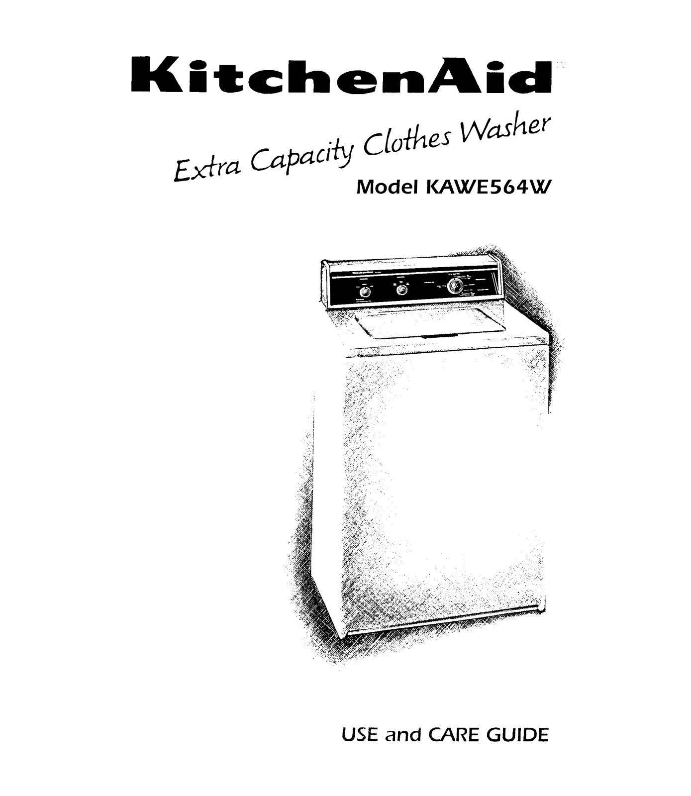 KitchenAid KAWE564W User Manual