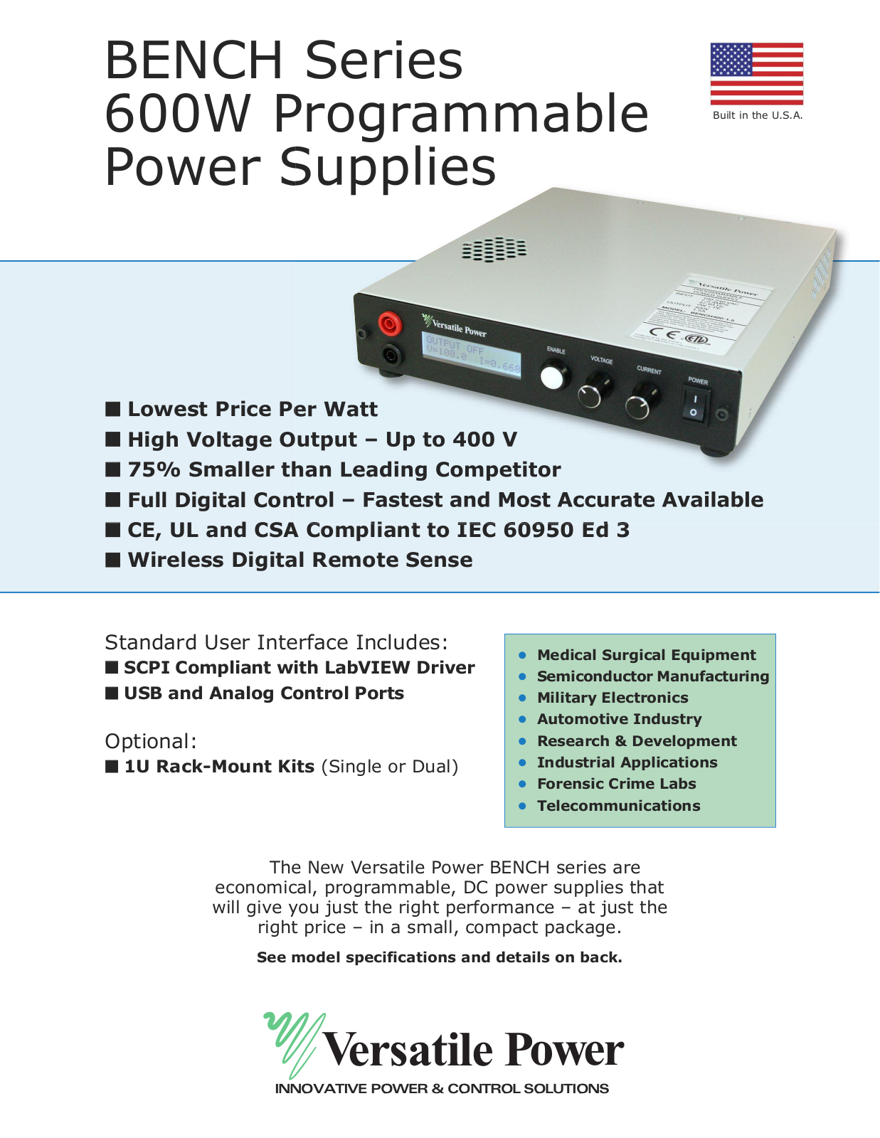 Versatile Power 50-12 Documents - ManualMachine.com