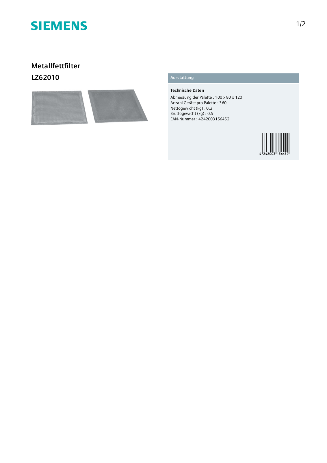 Siemens LZ62010 User Manual