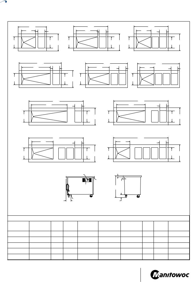 Delfield SHC-50-NU, SHC-60-NU, SHC-74-NU, SH3C-74-NU, SHC-96-NU General Manual