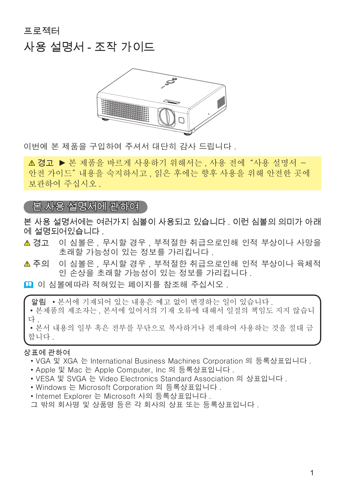 Hitachi PJ-LC7 User Manual