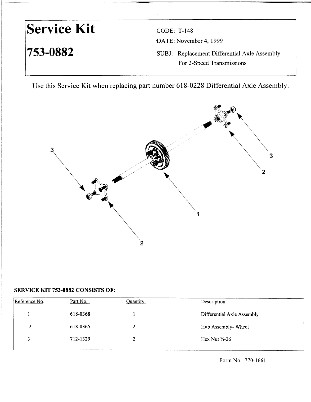 Mtd R50 service kit