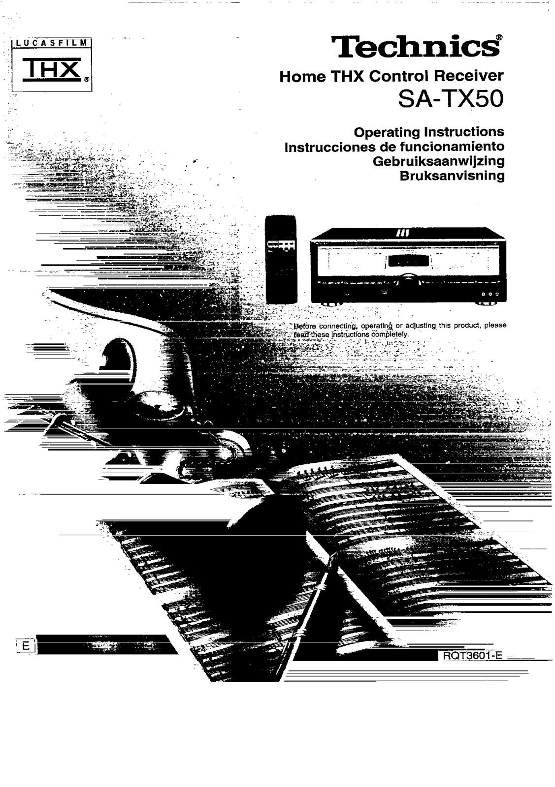 Technics SATX-50 Owners manual