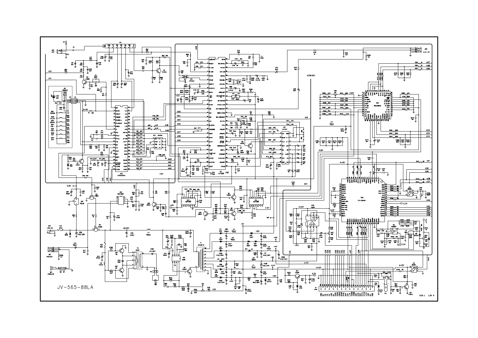 MIYOTA JV-565-88LA Schematic - ManualMachine.com