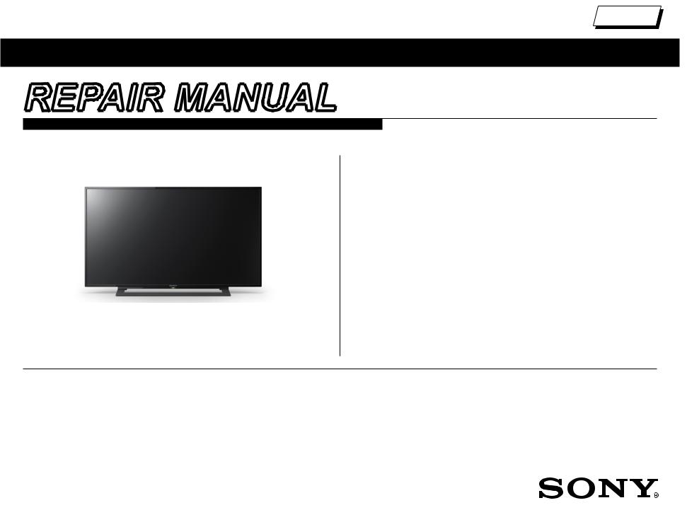 Sony KDL-32R305B Schematic