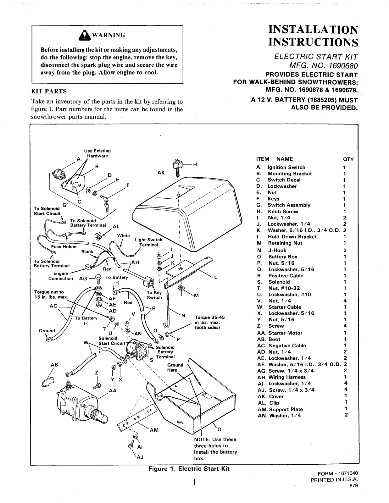 Snapper 1690680 User Manual