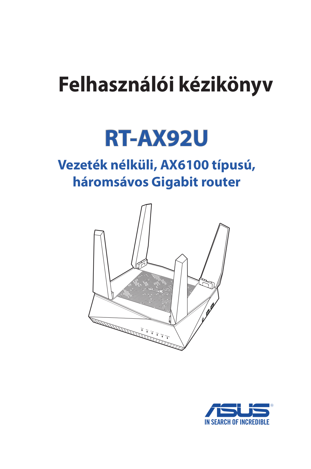 Asus RT-AX92U User’s Manual