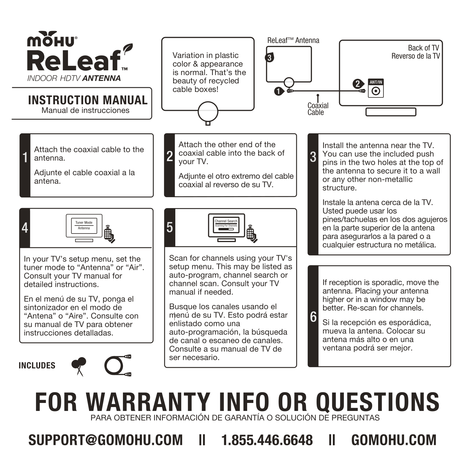 Mohu Releaf User Manual