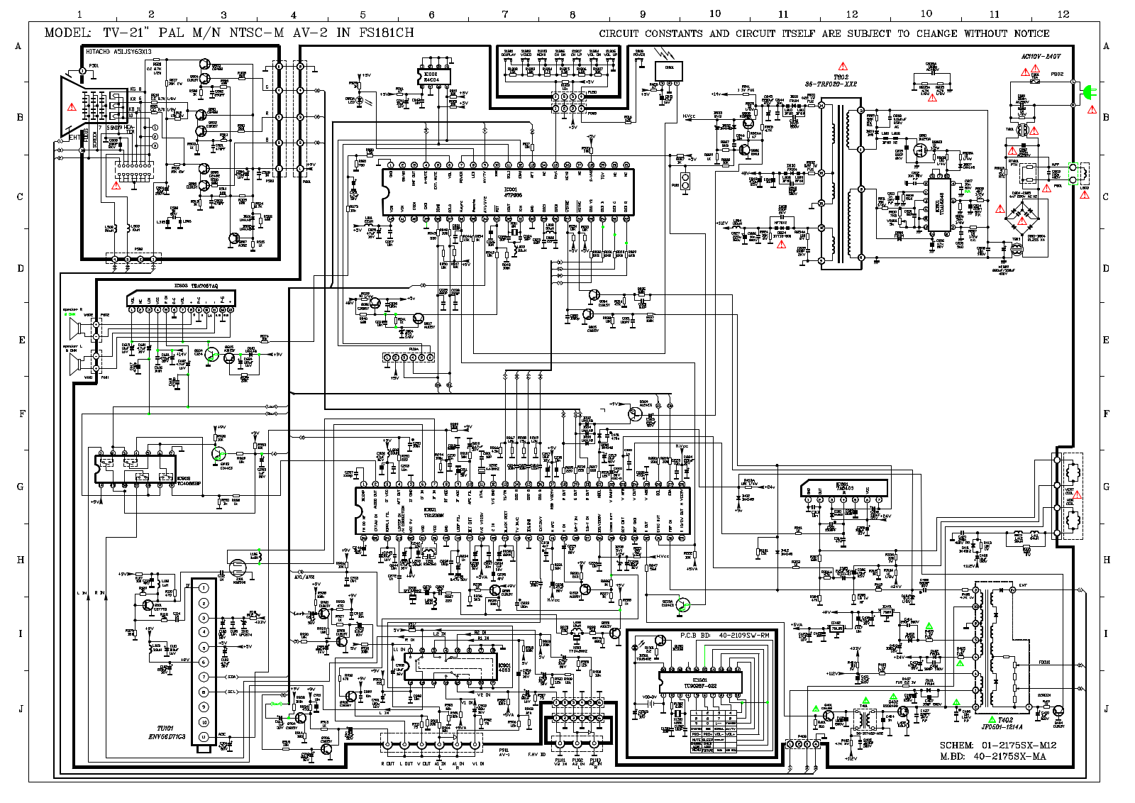 TELSTAR CTV-2118 Schematic - ManualMachine.com