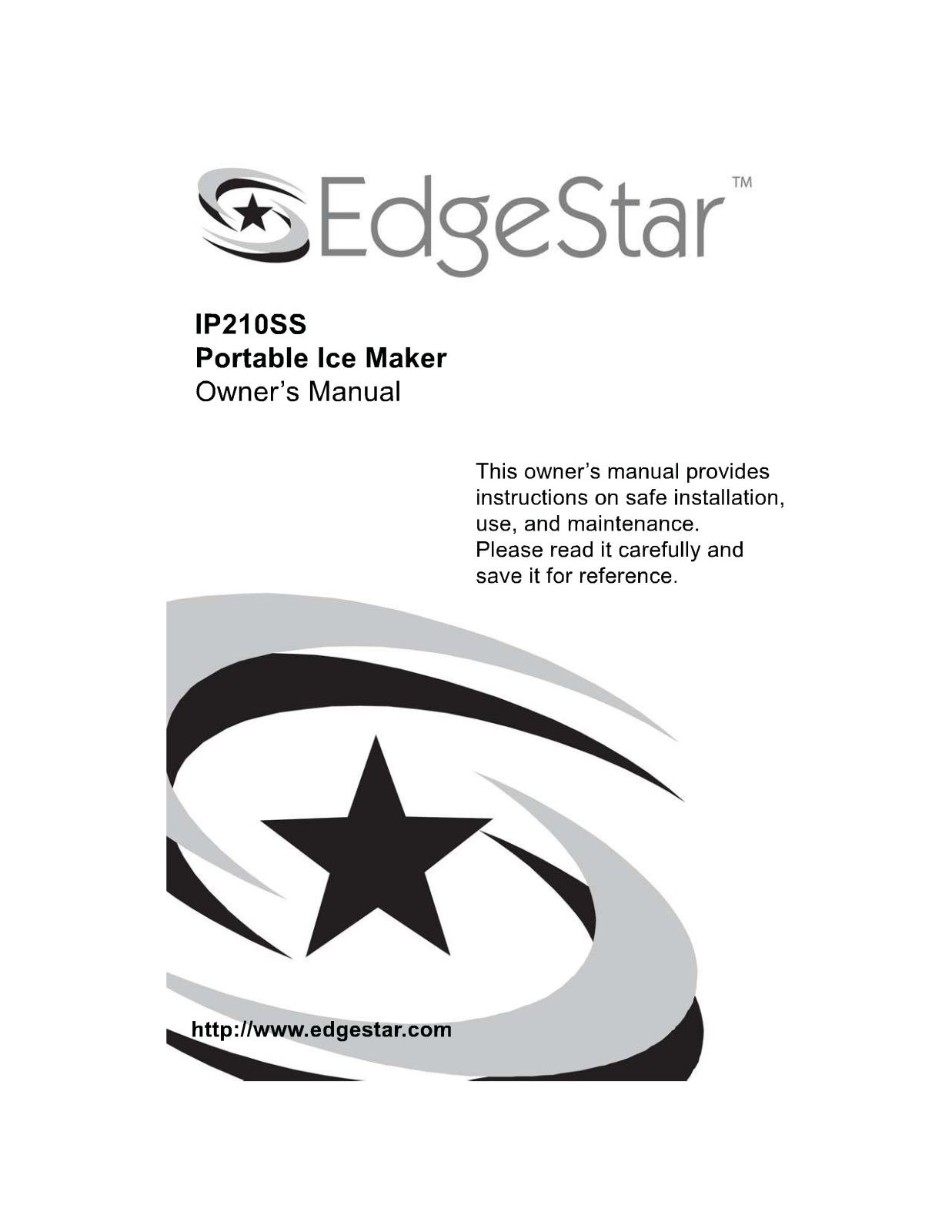 EdgeStar IP210SS User Manual