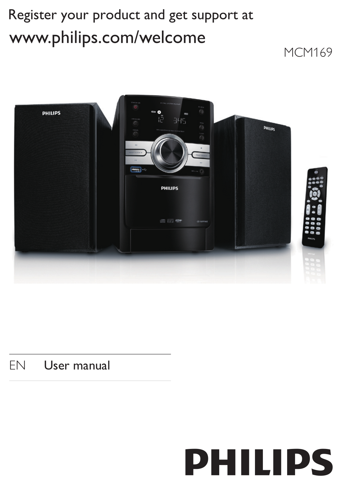 Philips MCM169 User Manual