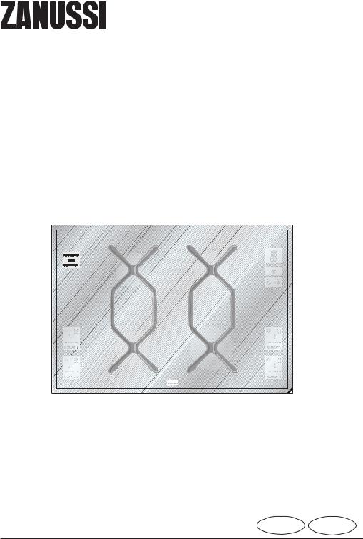 Zanussi ZGG742EX User Manual