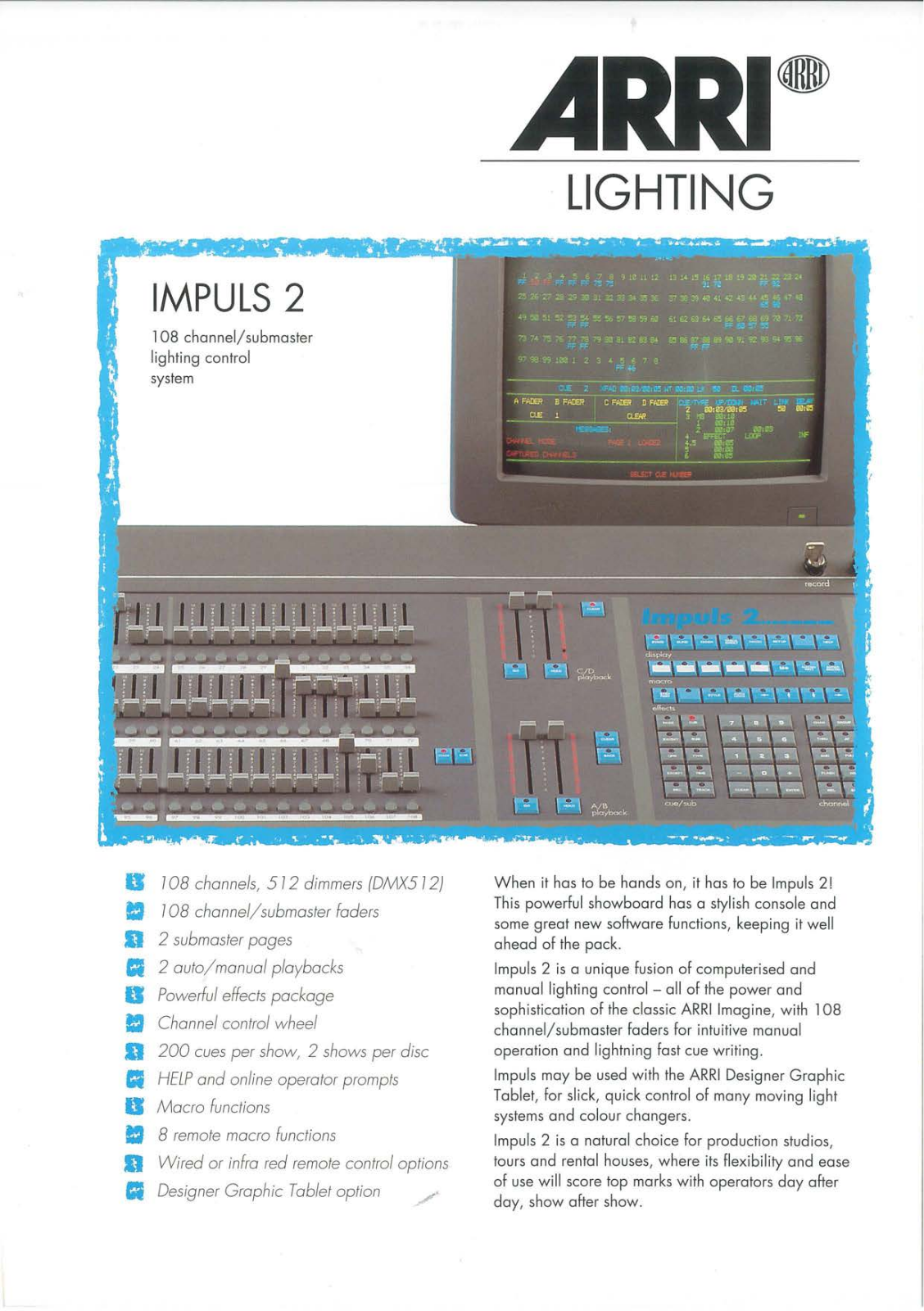 Arri Impuls 2 Brochure - ManualMachine.com