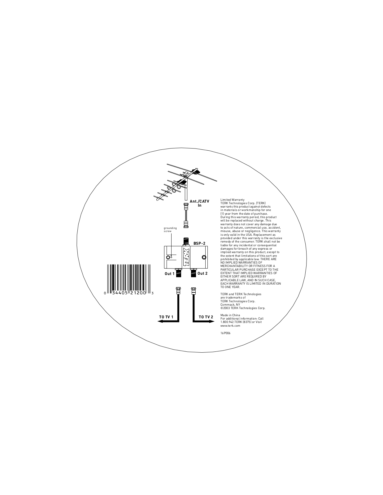 Audiovox BSP2 User Manual