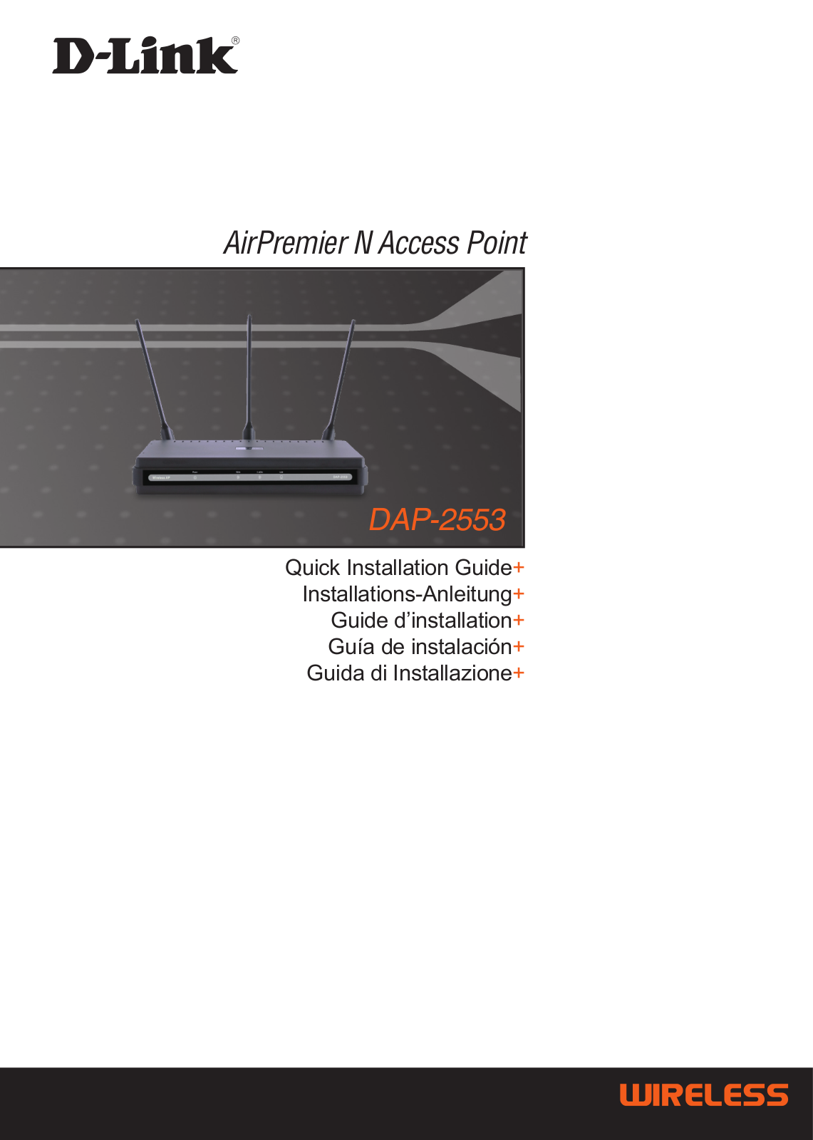 D-LINK DAP-2553 User Manual