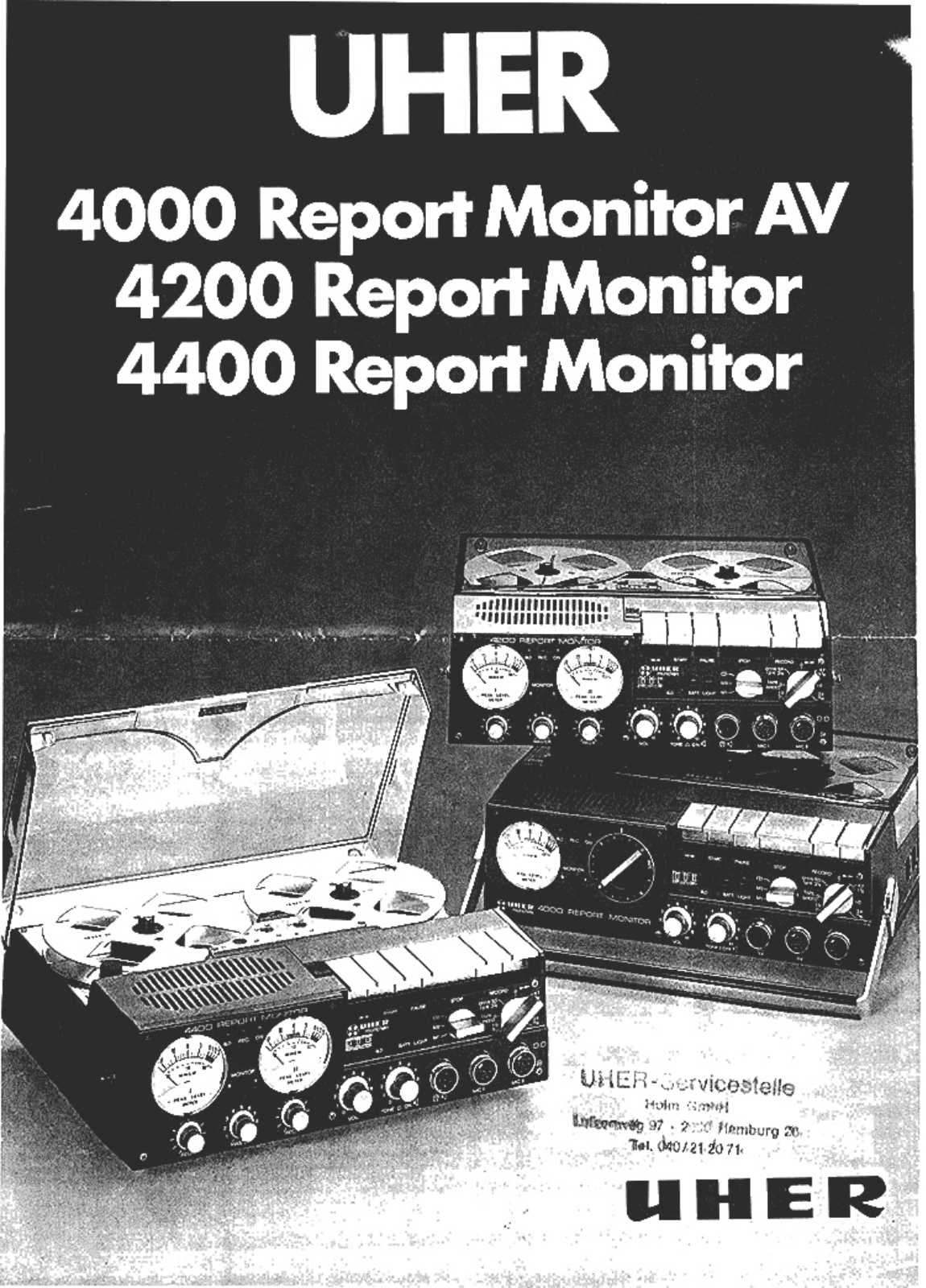 Uher 4400 Report Brochure