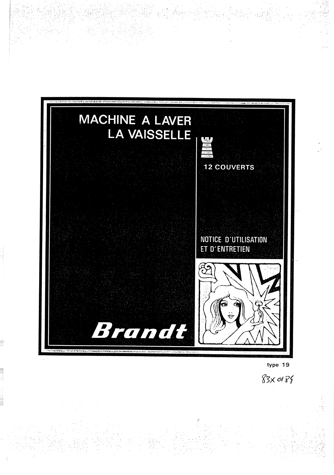 BRANDT LV2024SX, LV1212 User Manual