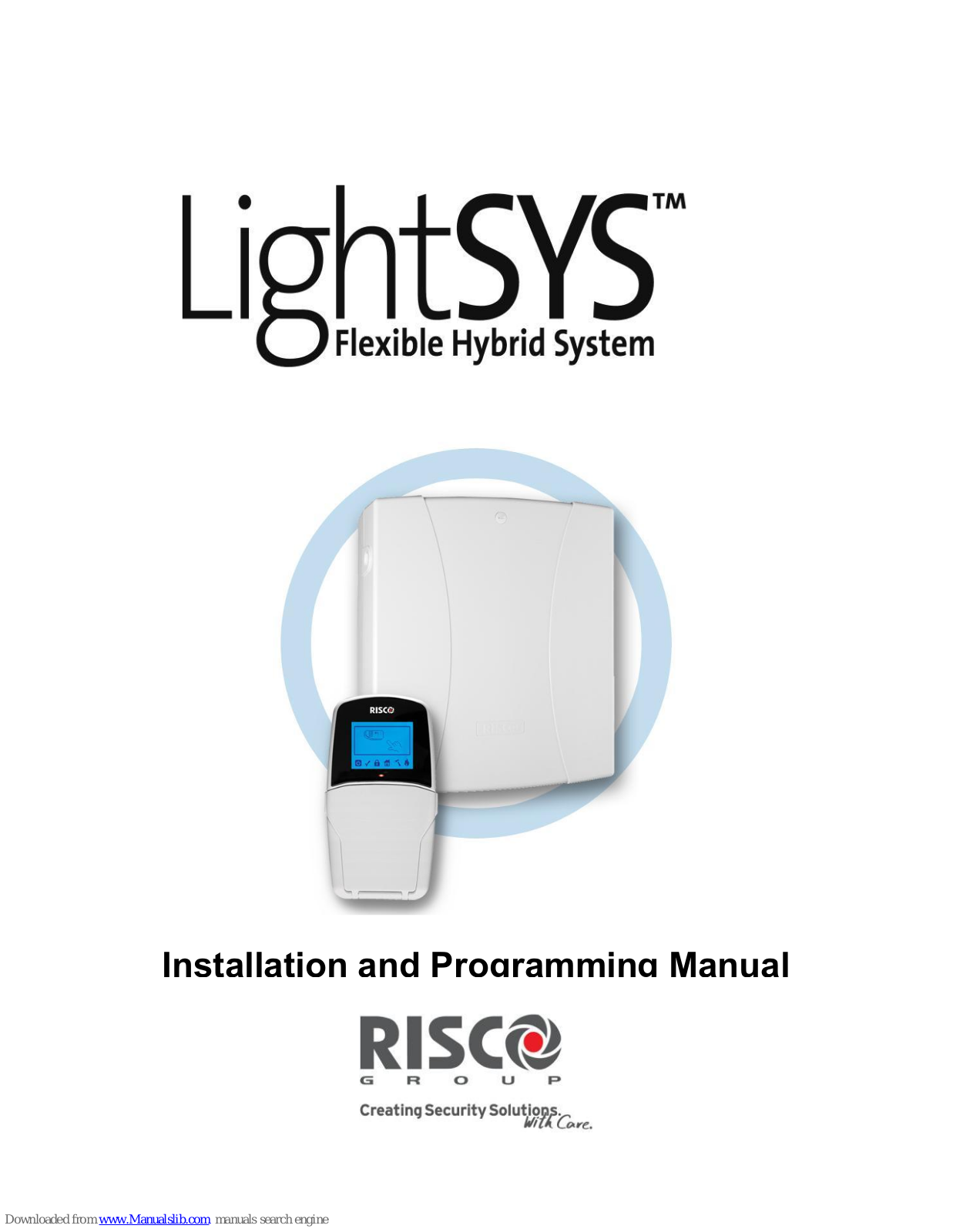 Risco lightsys Installation And Programming Manual