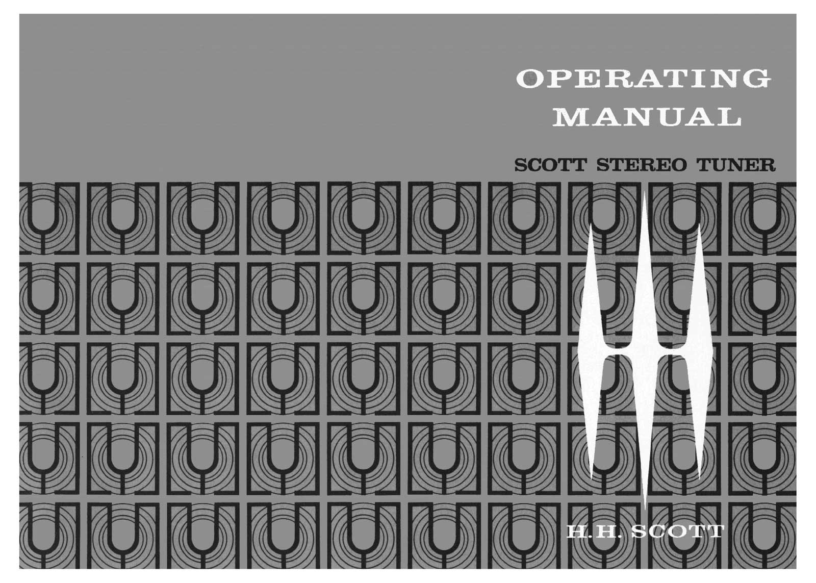 Scott LT-111 Operation Manual