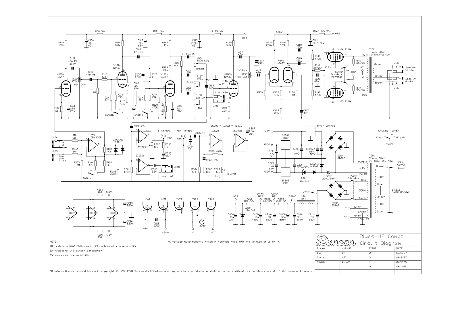Other D Duncan-Blues112 Schematic - ManualMachine.com