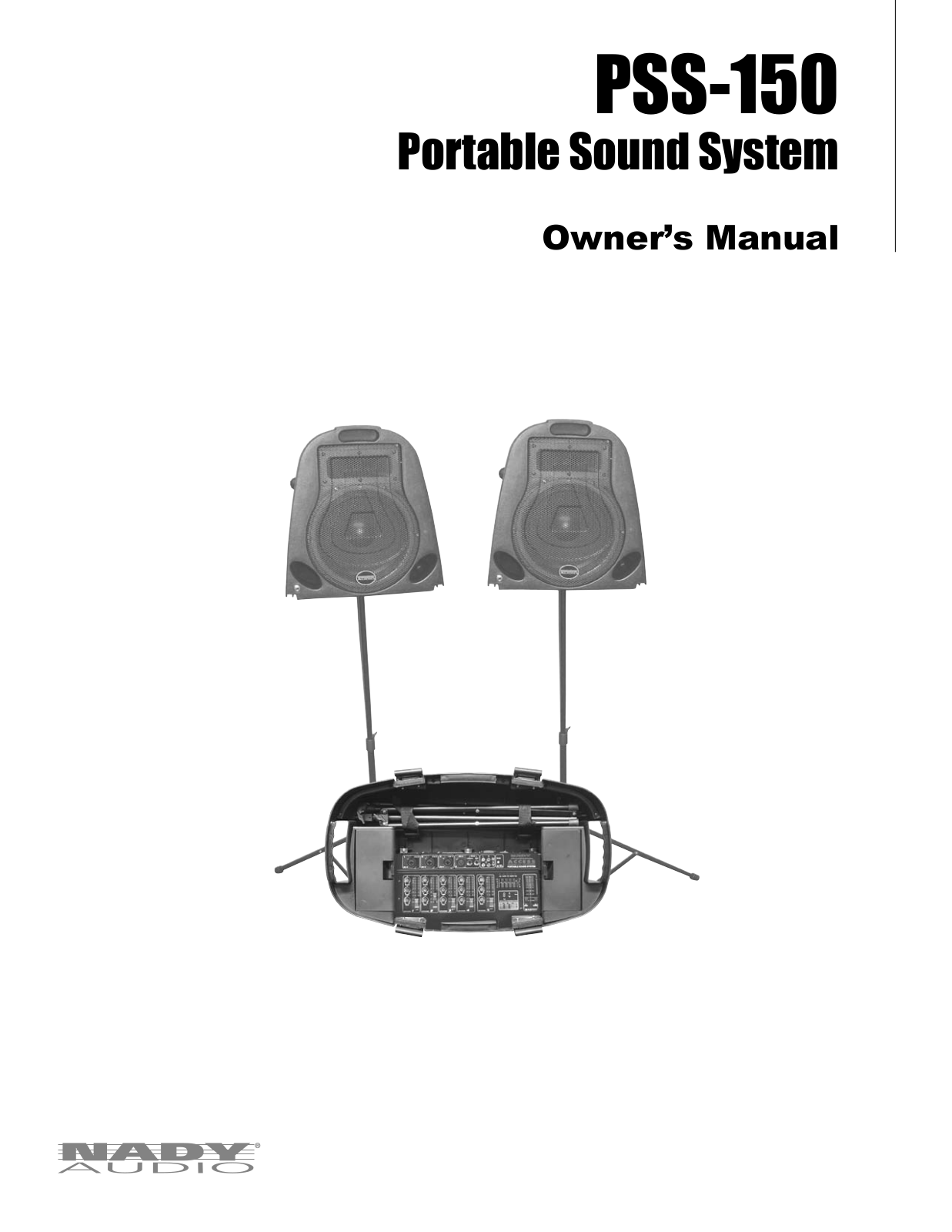 Nady Systems PSS-150 User Manual