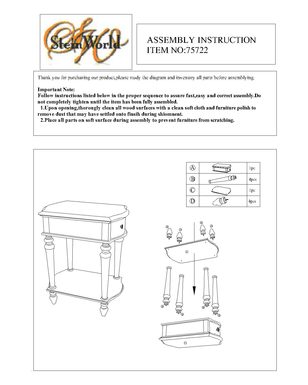 Stein World 75722 User Manual - ManualMachine.com