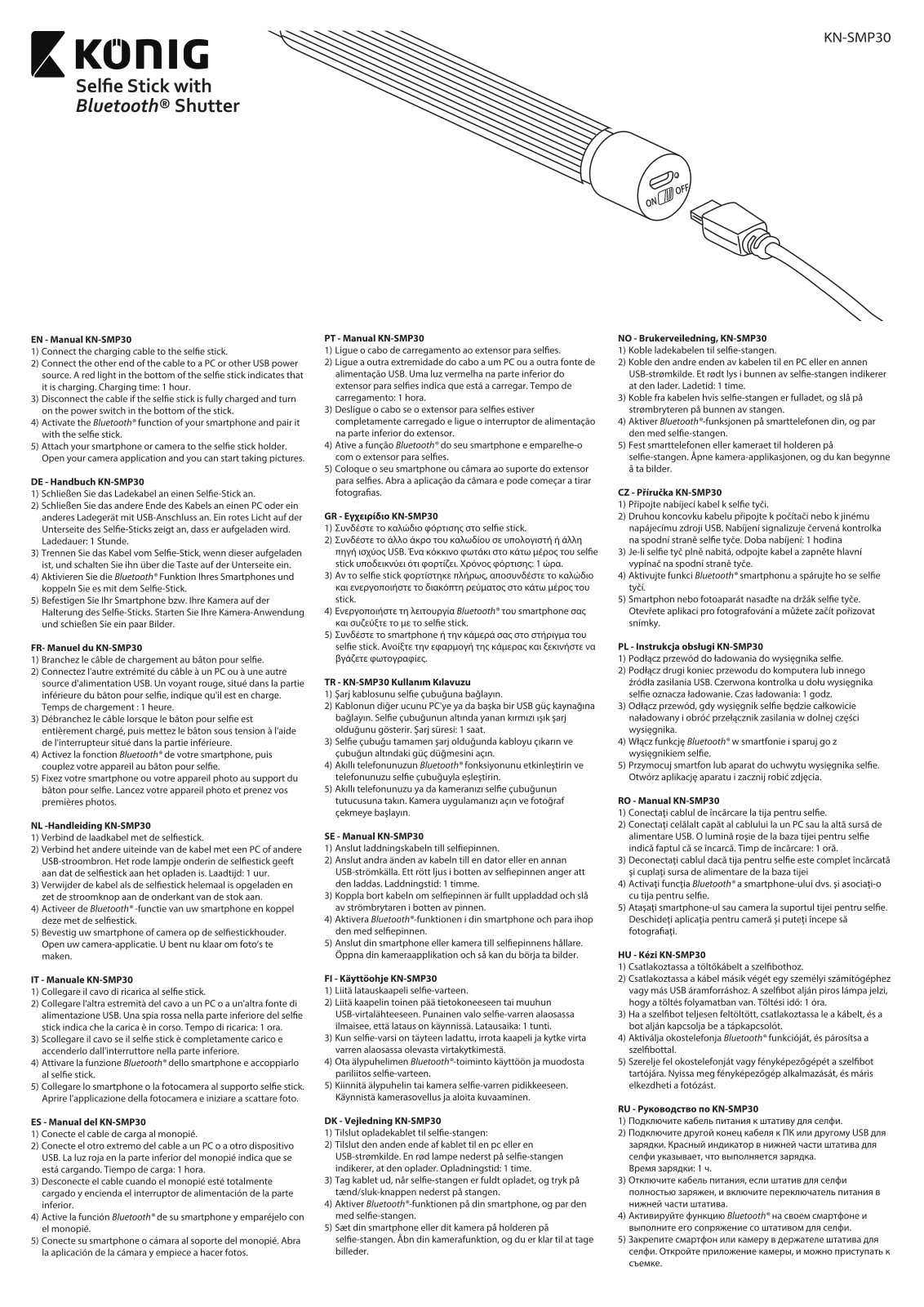 König KN-SMP30 User Manual