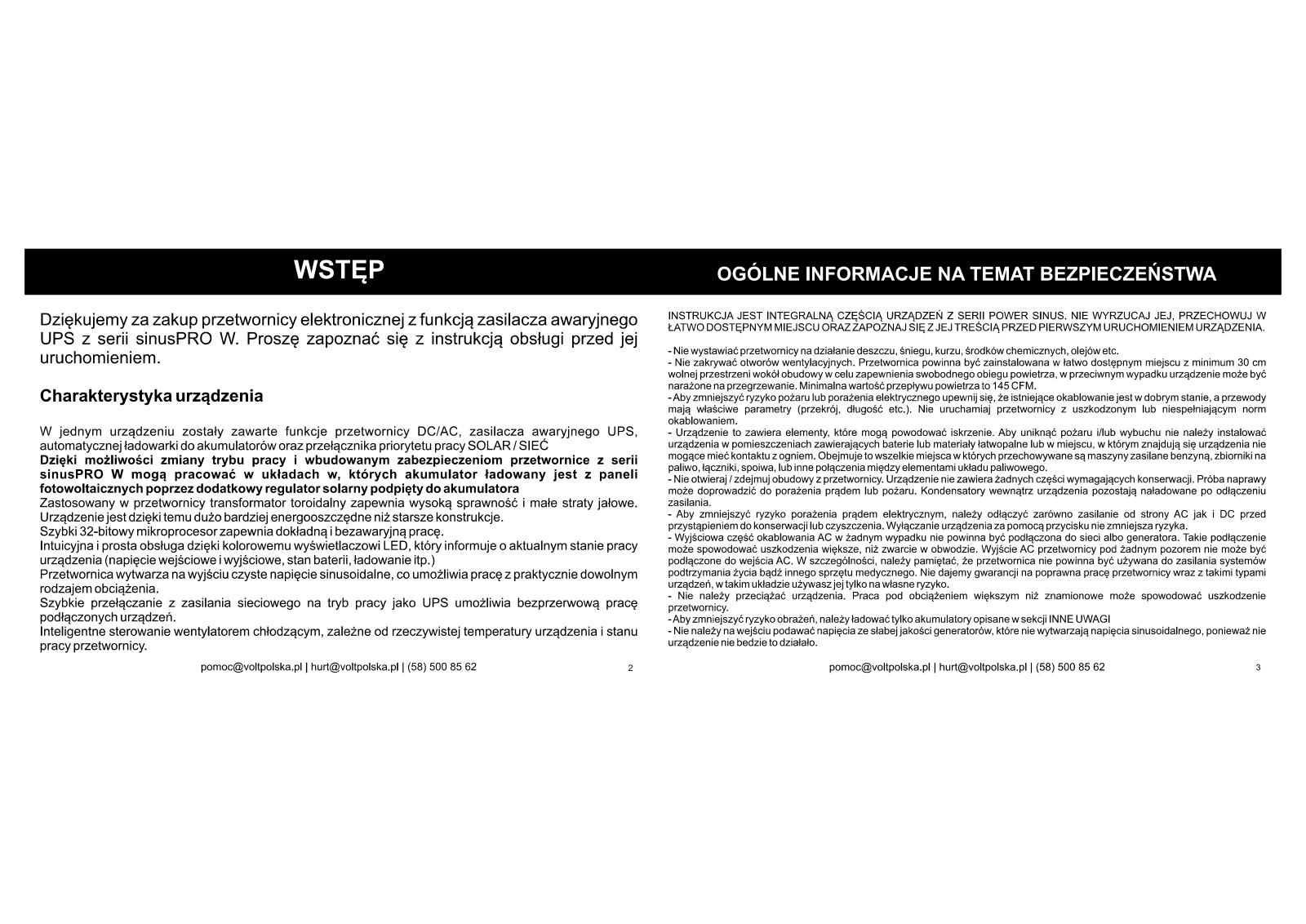 VOLT sinusPRO User guide - ManualMachine.com