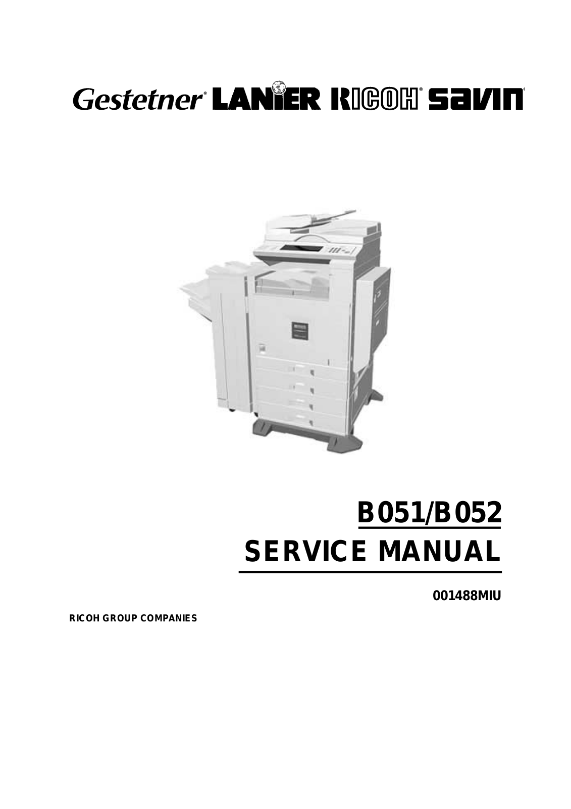 Ricoh A 1232C, A 1224C Service Manual