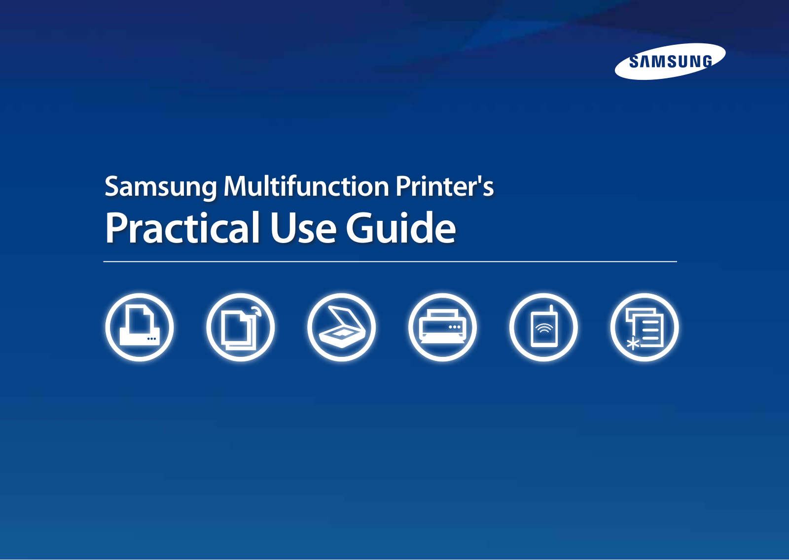 Samsung All in One Printer User Manual