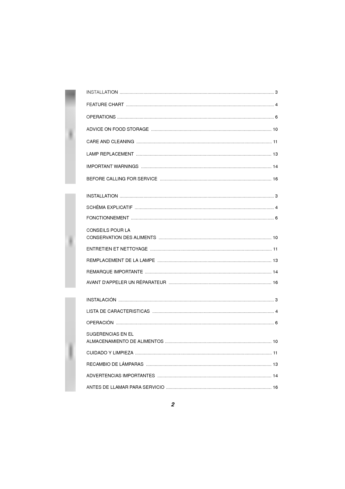 LG GR-392S Owner's Manual