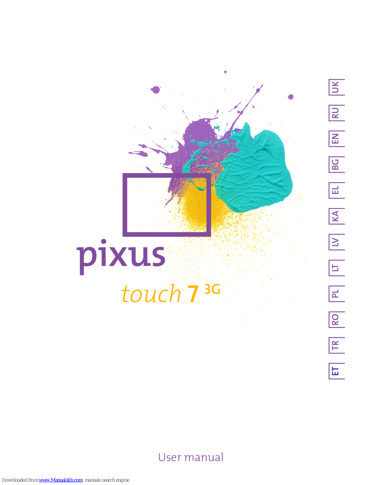 Pixus touch 7 3G, touch 10.1 3G, touch 7.85 3G, touch 9.7 3G User Manual - ManualMachine.com