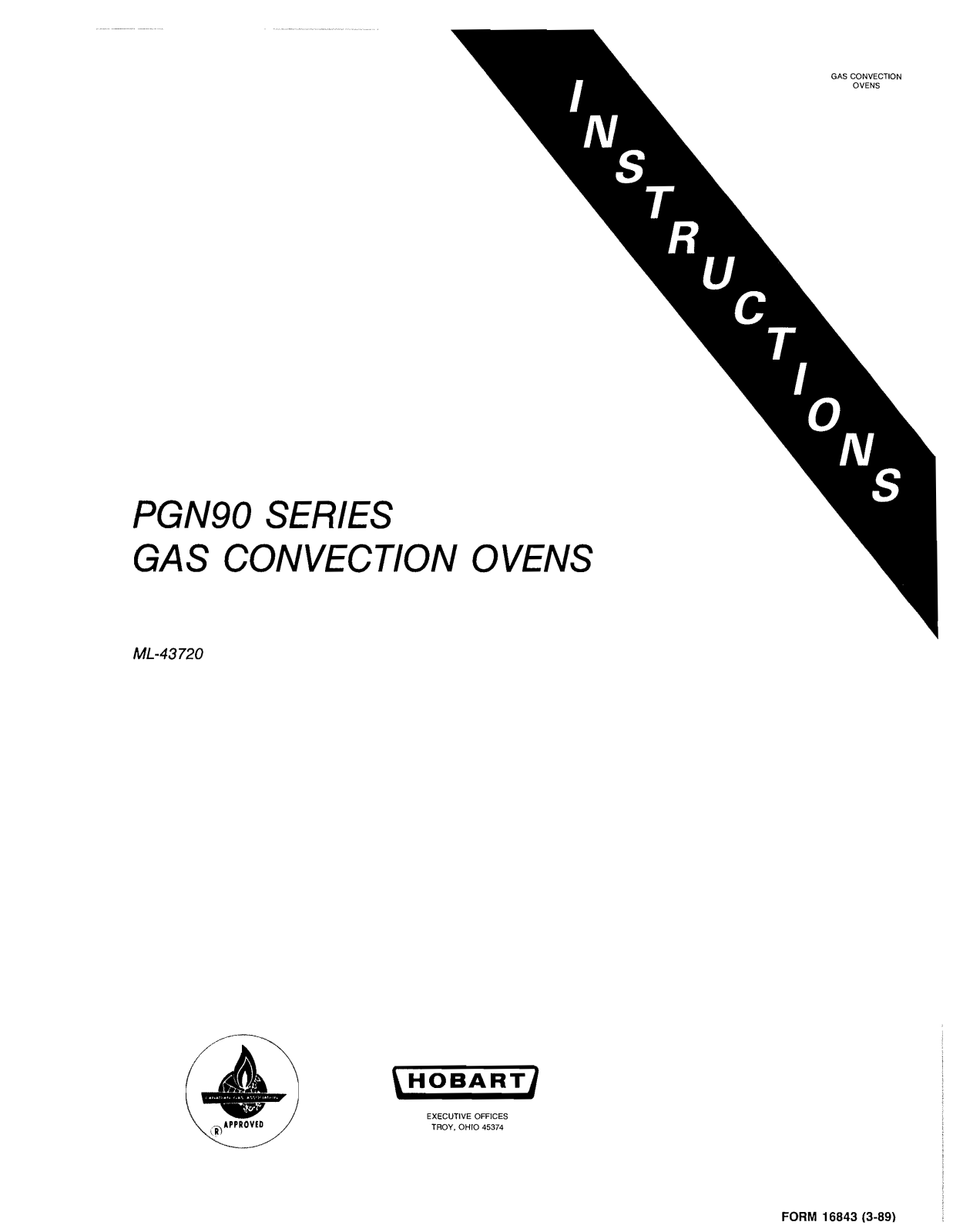 Hobart PGN904 Installation Manual