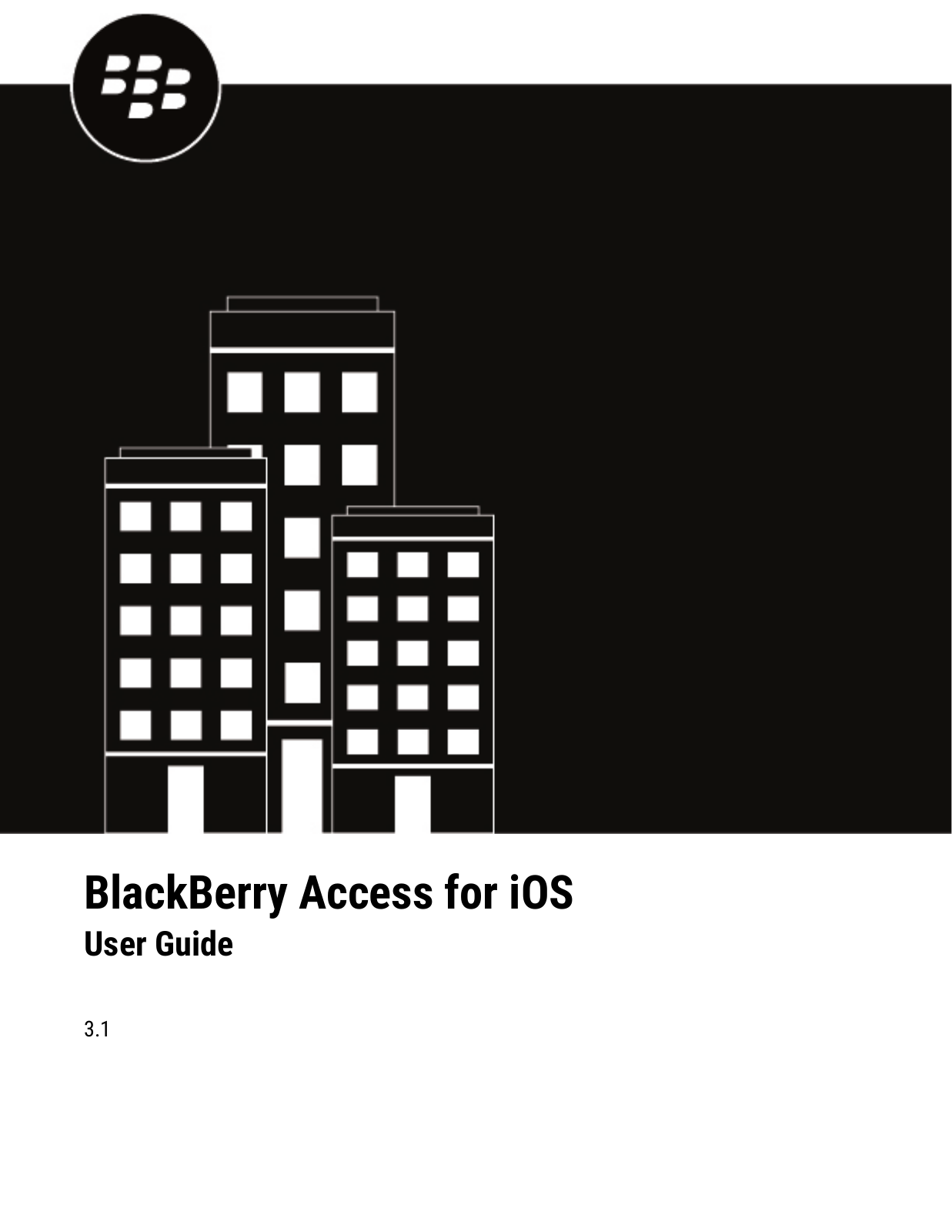 BlackBerry Access for iOS User Manual