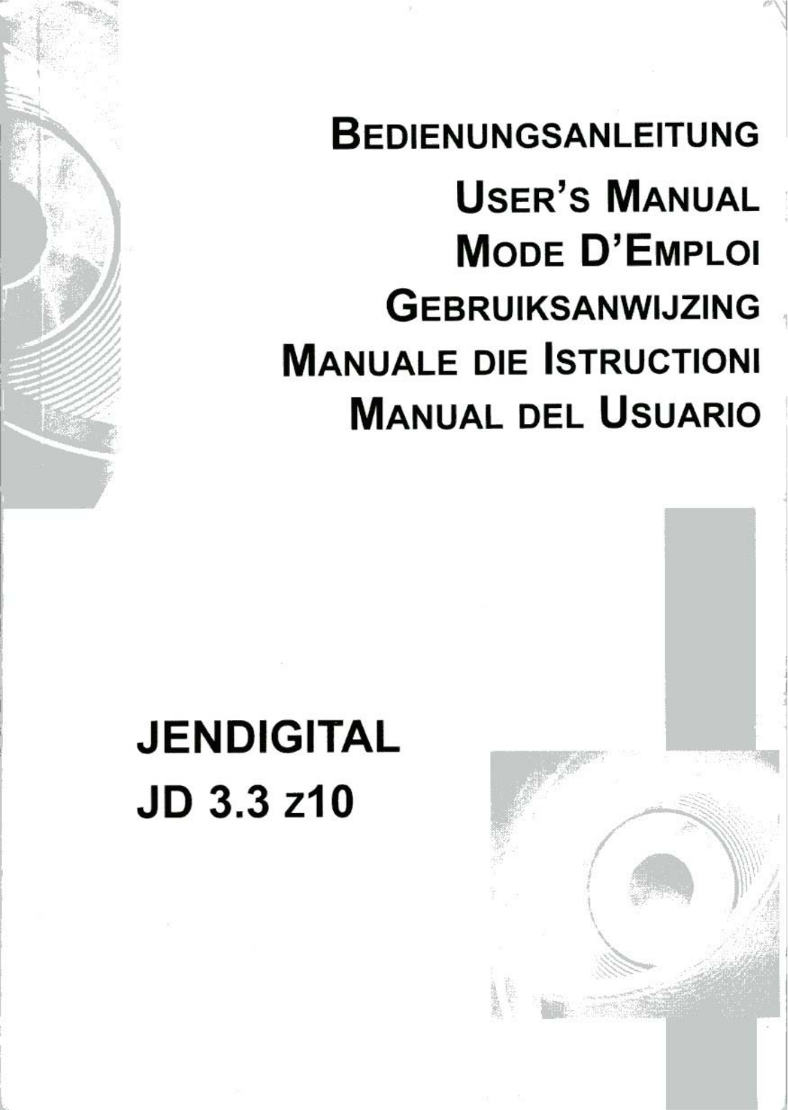 JENOPTIK JD JD 3.3 z10 User Manual