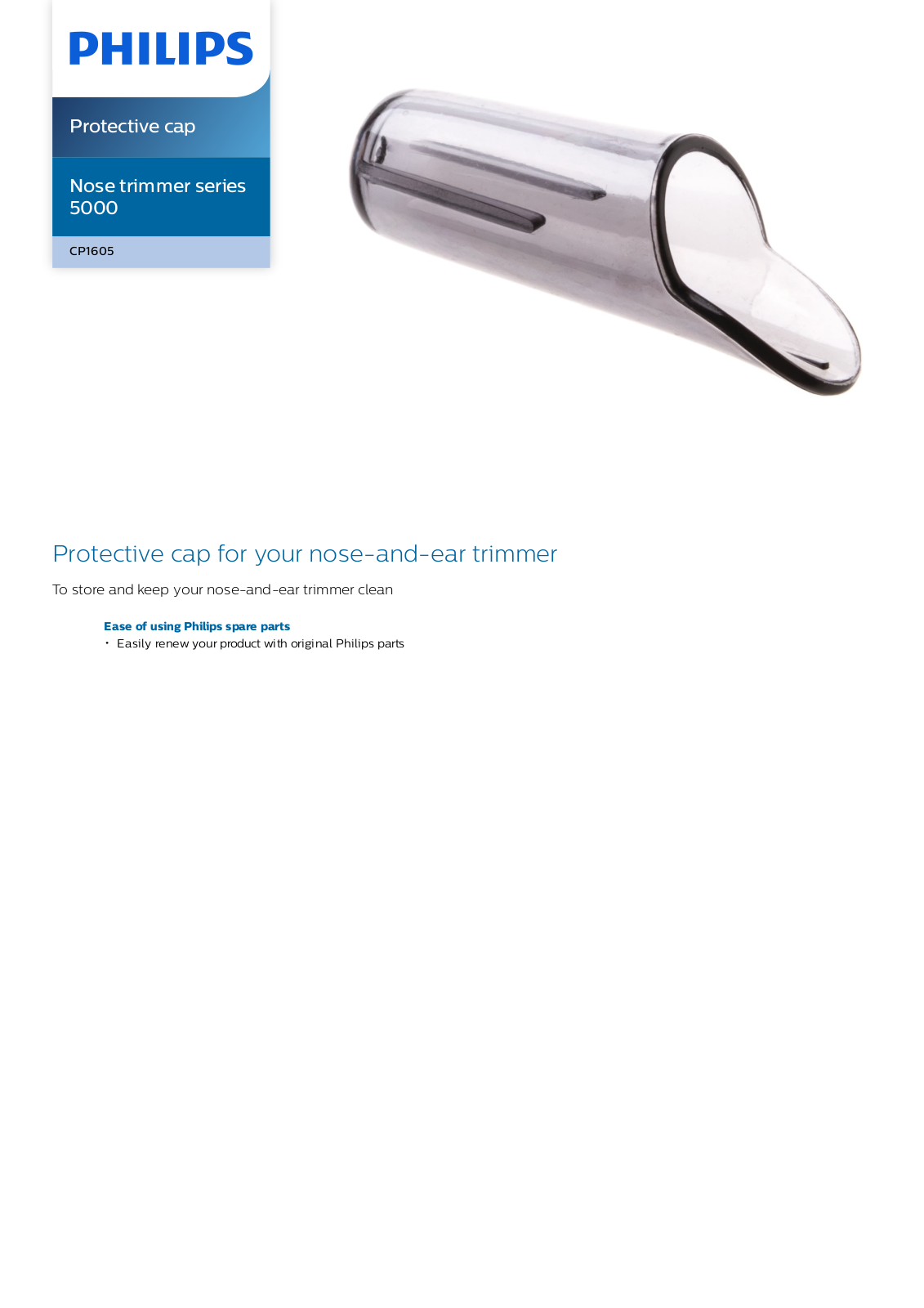 Philips CP1605/01 leaflet - ManualMachine.com