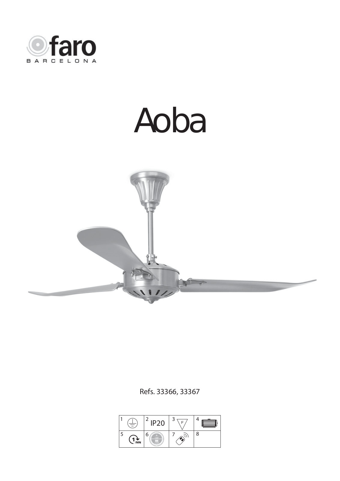 Faro Aoba 33366 Operating Instructions - ManualMachine.com
