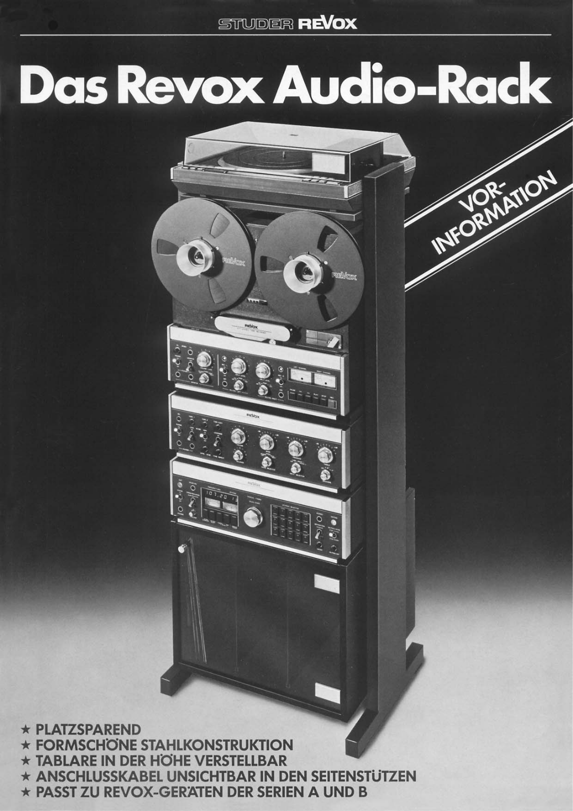 Revox Audio rack Brochure