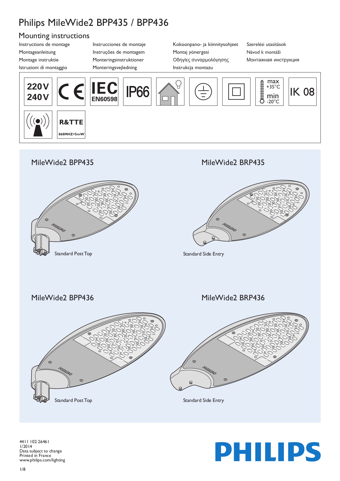 Philips BPP436, BPP435 User Manual - ManualMachine.com