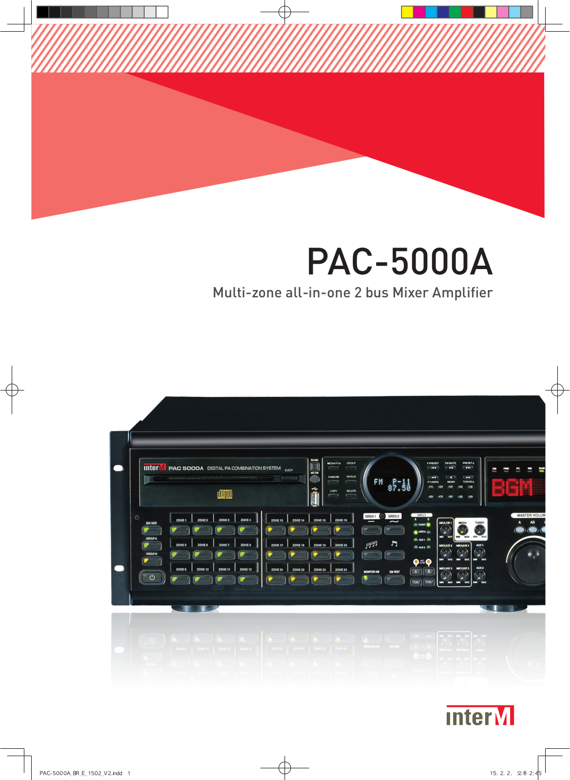 Inter-M PAC-5000A Brochure