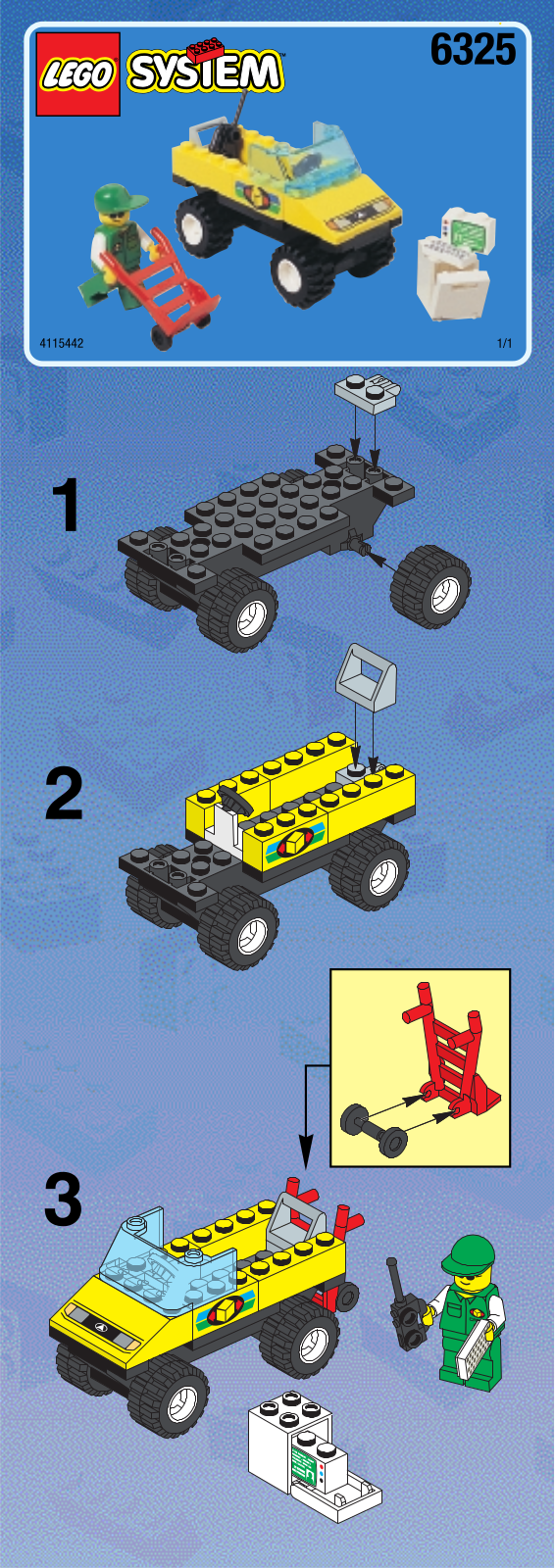 LEGO 6325 User Manual