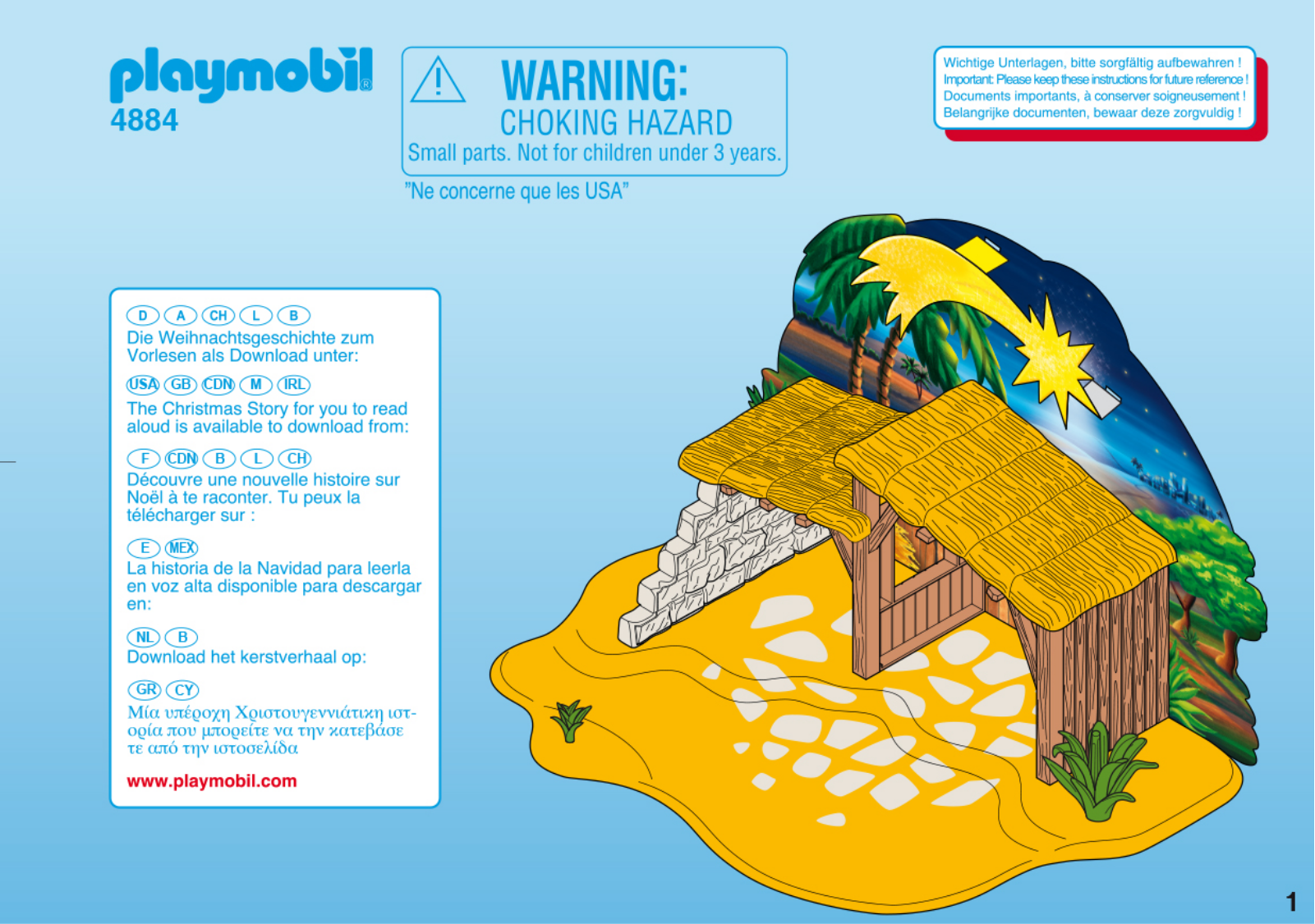 Playmobil 4884 Instructions