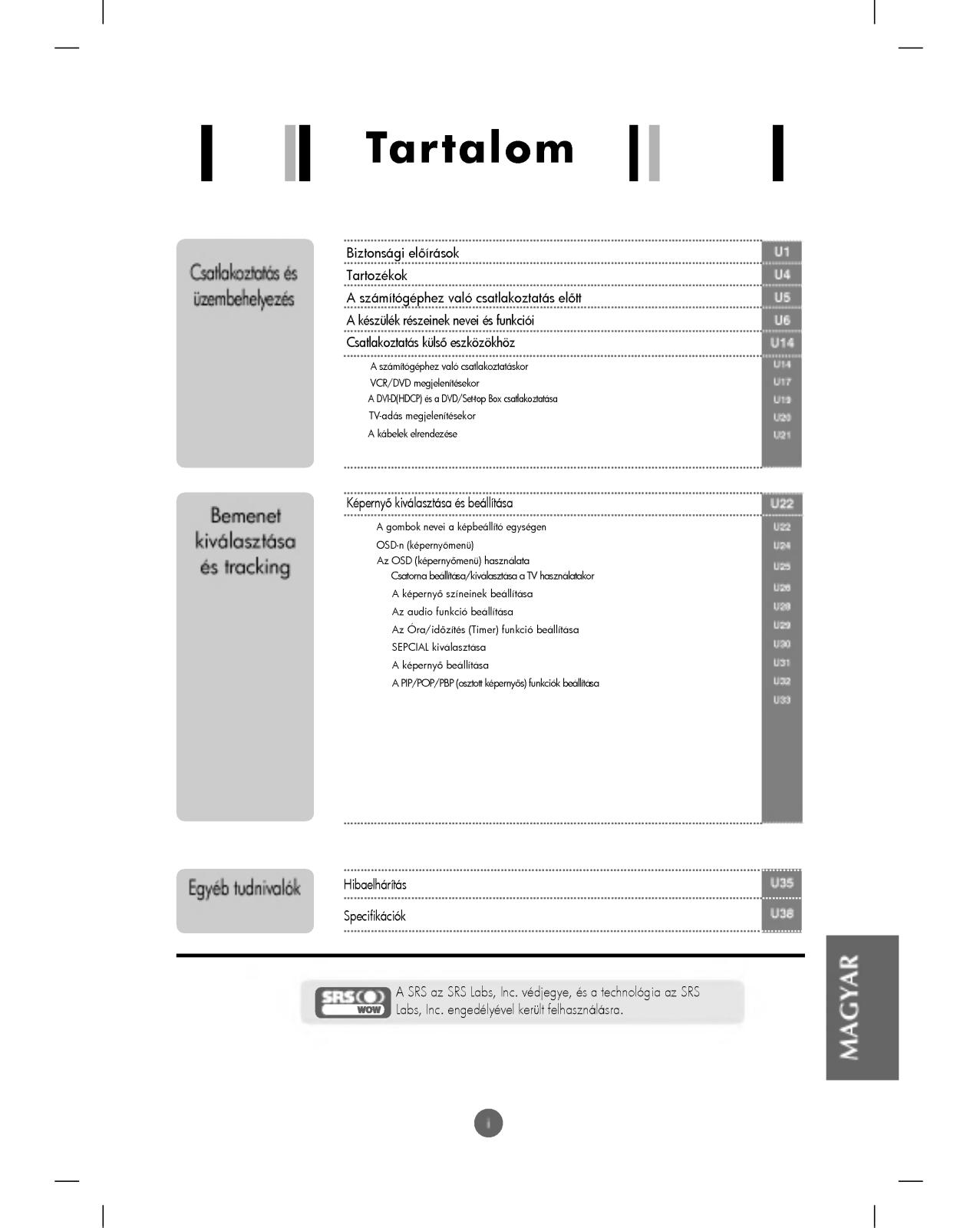 LG M1740A-RZ User manual