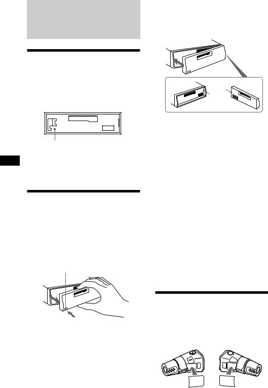 Sony XR-C6100R, XR-C5100R Operating Instructions